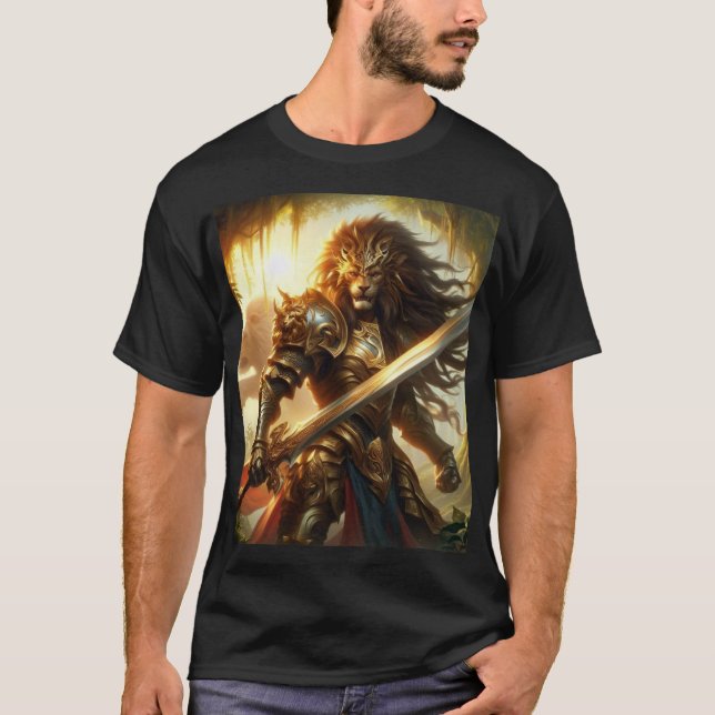 Camiseta gerreros de otro mundo (Frente)