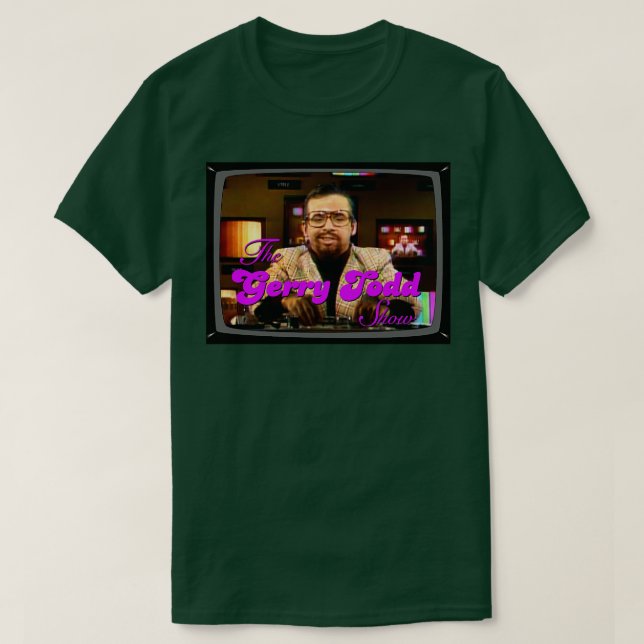 Camiseta Gerry Todd Show SCTV (Frente do Design)