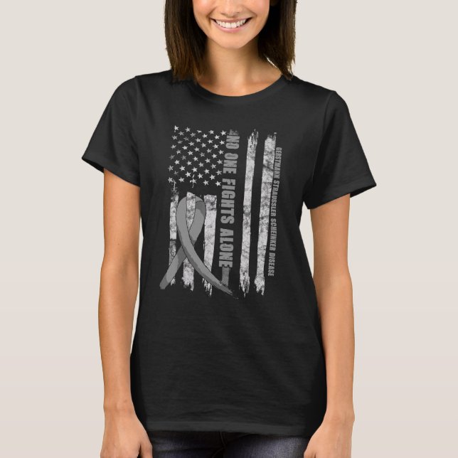 Camiseta Gerstmann Straussler Scheinker Doença dos Estados  (Frente)