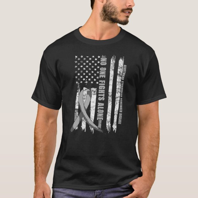 Camiseta Gerstmann Straussler Scheinker Doença dos Estados  (Frente)