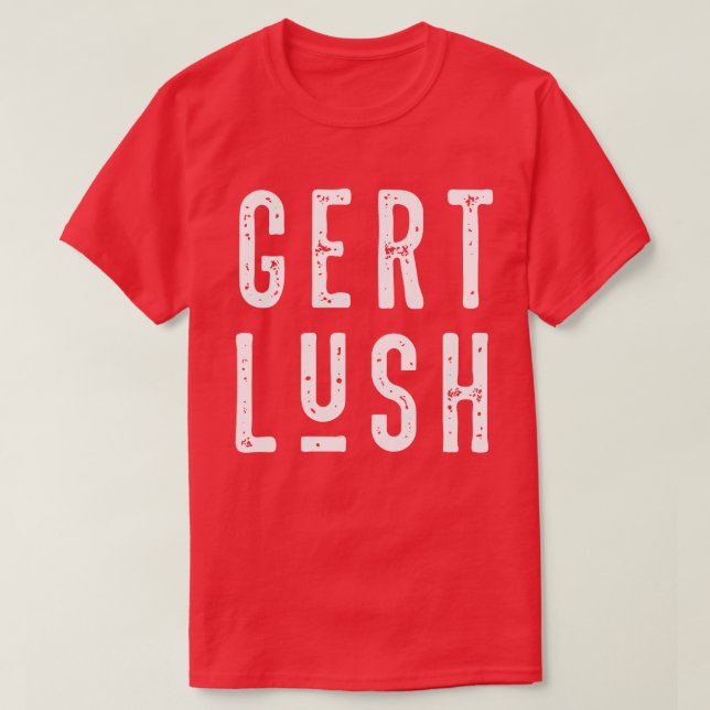 Camiseta Gert Lush Bristol Bristolian Slang Tee (Frente do Design)