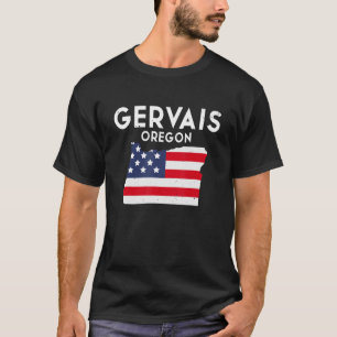 Camiseta Gervais Oregon EUA Estado Americano, Viagens