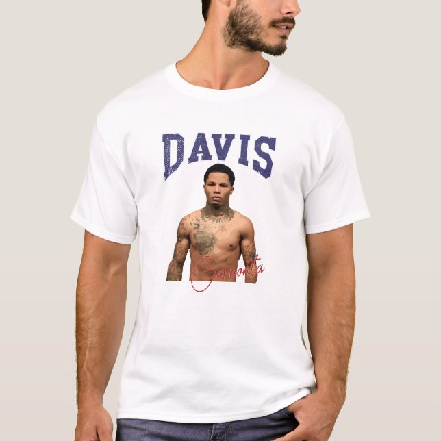 Camiseta Gervonta Davis Boxer (Frente)