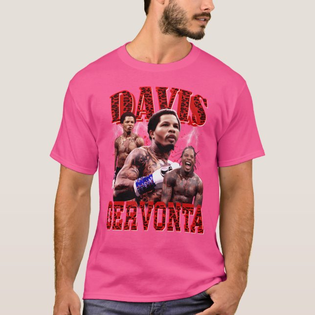Camiseta Gervonta Davis Vintage (Frente)