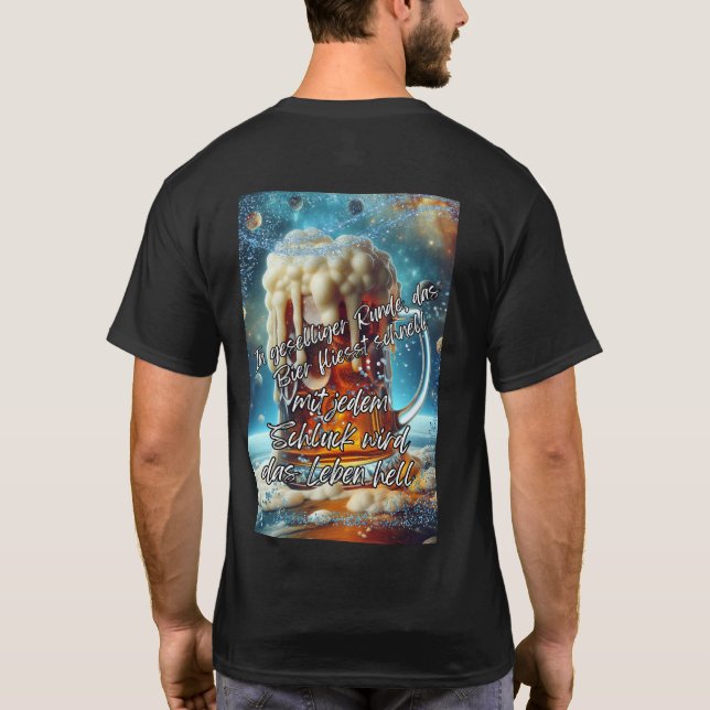 Camiseta Geselliges Bier  (Verso)