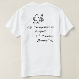 Camiseta Gestão do Ego Humor Psicologia Freudiana