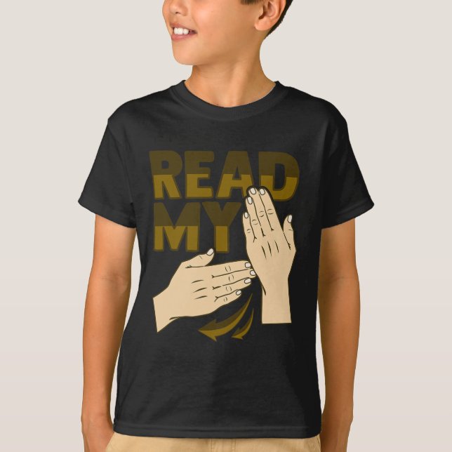 Camiseta Gesto de mão Asl Conscientização sobre perda audit (Frente)