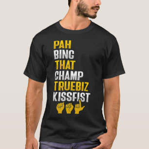 Camiseta Gesto de mão ASL Conscientização sobre perda audit