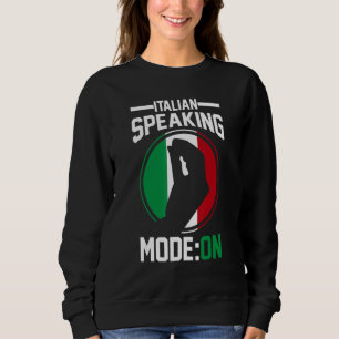 Camiseta Gesto Italiano Bandeira Itália Modo De Voz Italian