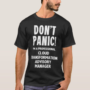Camiseta Gestor Consultivo de Transformação em Nuvem