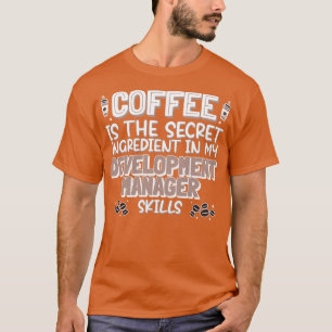 Camiseta Gestor de Desenvolvimento de Amante do Café