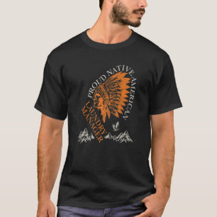 Camiseta Gestor de Lavagem de Trabalho Nativo Americano Ord