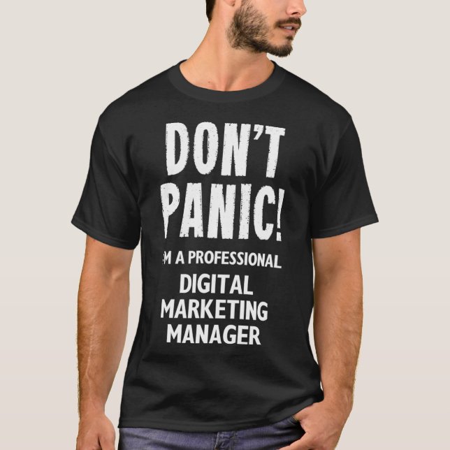 Camiseta Gestor de Marketing Digital  (Frente)