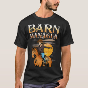 Camiseta Gestor de naves I Equestrian Pony Horse Fan