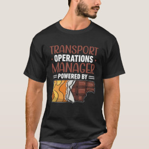 Camiseta Gestor De Operações De Transporte Equipado Com Cho