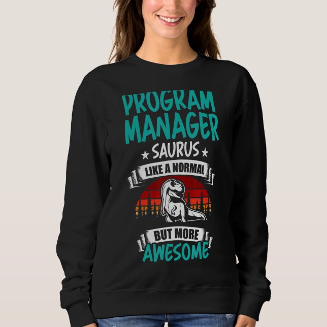 Camiseta Gestor do Programa Surus Semelhante Ao Dinossauro  (Frente)
