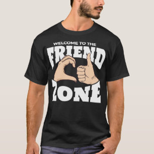 Camiseta gestos manuais - zona de amizade mensagem 2