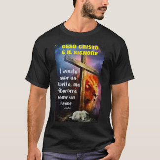 CAMISETA GESU CRISTO È IL SIGNORE