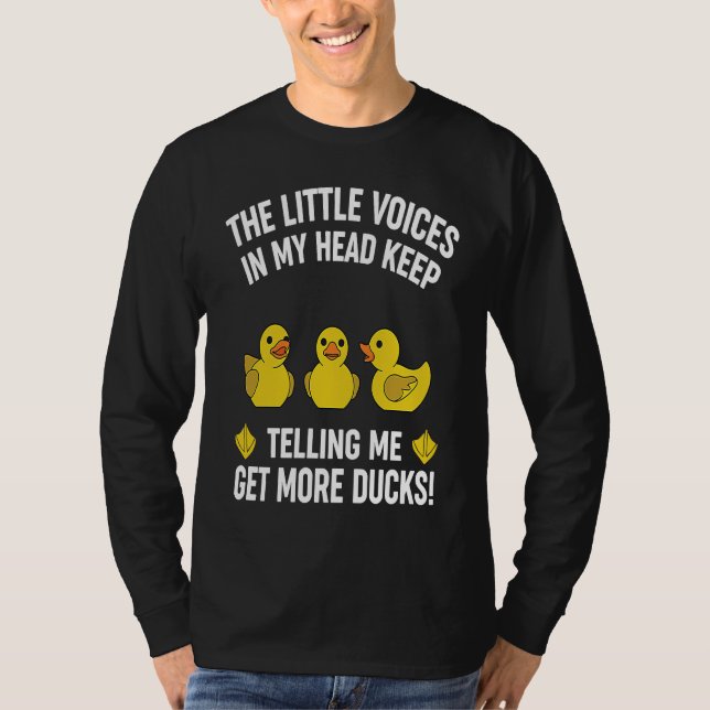 Camiseta Get More Ducks Rubber Duck (Frente)