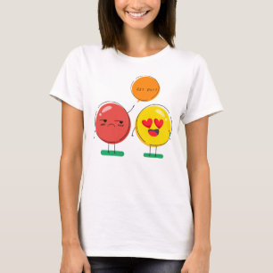 Camiseta Get Out Funny Emoji