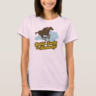 Camiseta Getting afortunado em Kentucky