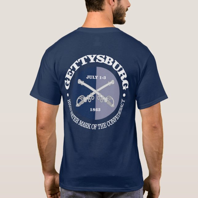 Camiseta Gettysburg (B&G) (Verso)
