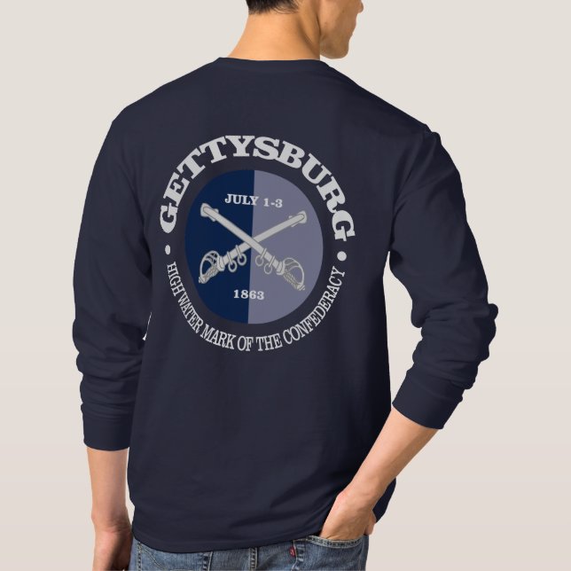 Camiseta Gettysburg (B&G) (Verso)