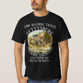 CAMISETA GETTYSBURG GUERRA CIVIL DOS EUA 20º VOLUNTÁRIOS DO