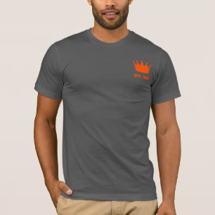 Camiseta "Gezellig" do Dia do Rei - coroa Opr. lar