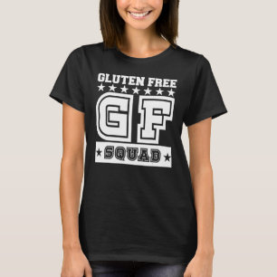 Camiseta Gf Squad Gluten Free Wheat Celienes Alarme