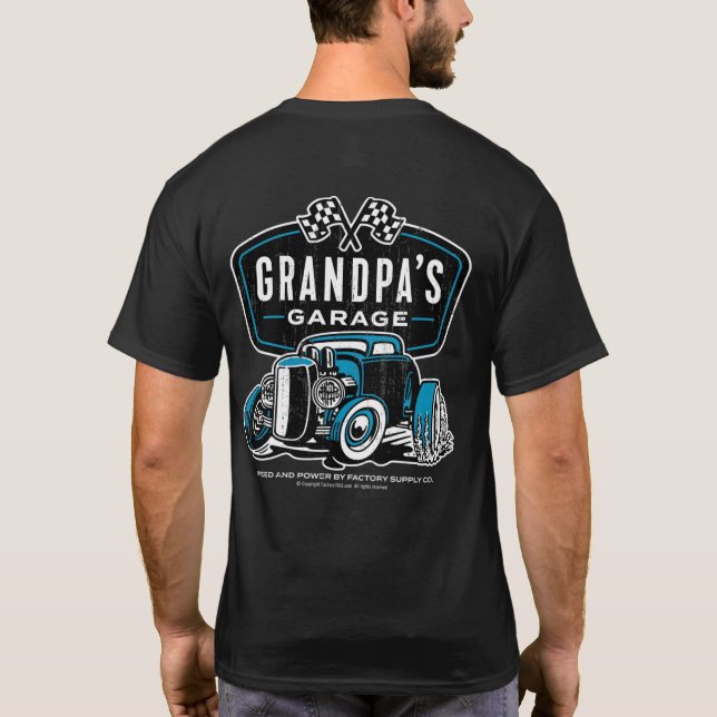Camiseta GG001 da Garagem do Vovô (Verso)