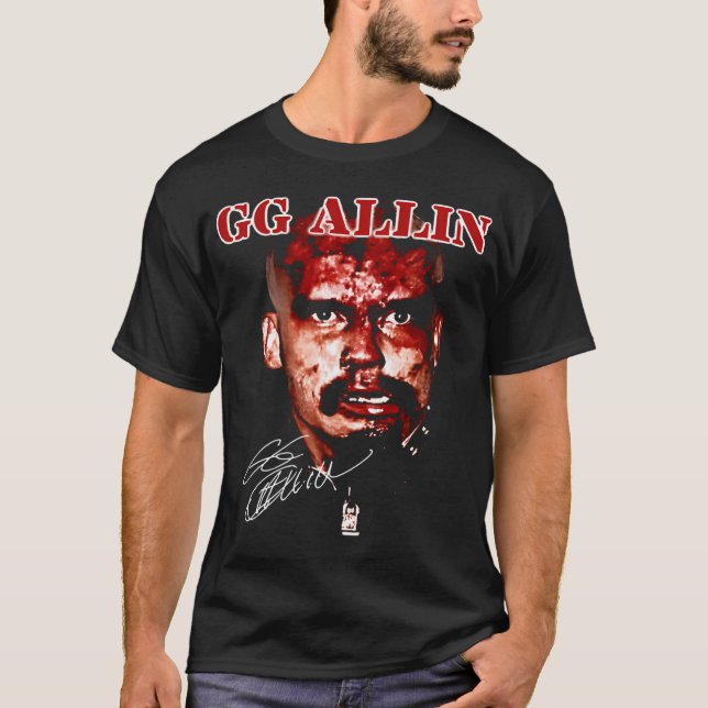 Camiseta GG Allin 90s (Frente)