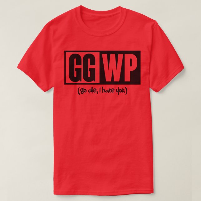 Camiseta GG WP preto (Frente do Design)