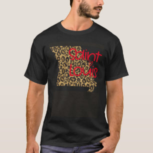 Camiseta GGT Leopard Animal Print STL Rua Louis Missouri