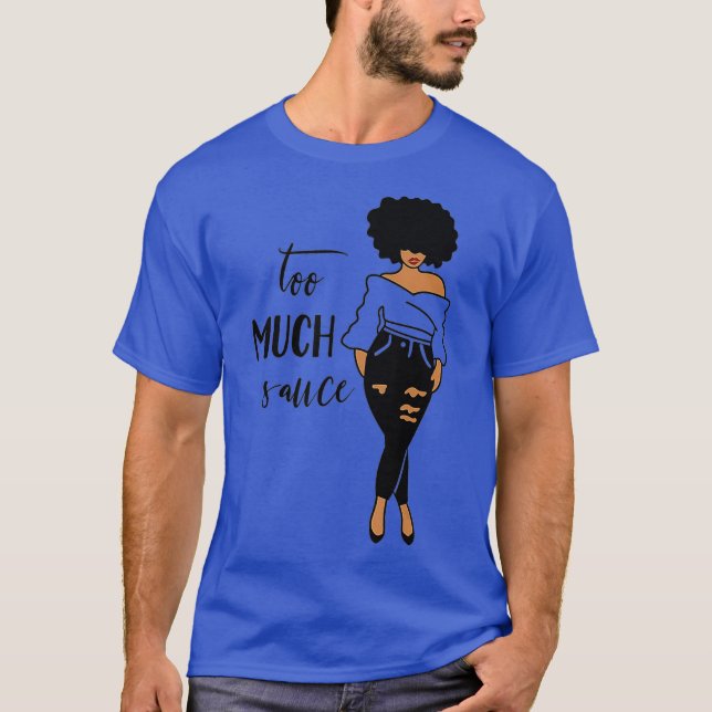 Camiseta GGT Má Menina Muito Molho Depois Jeans (Frente)