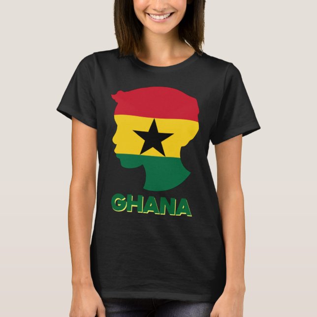 Camiseta Ghana Ghanaian West Africa Proud Prince Boy Melani (Frente)
