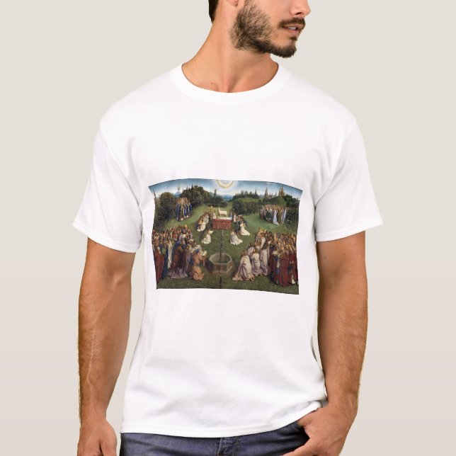 Camiseta Ghent Altarpart(detalhe), Van Eyck Brothers (Frente)