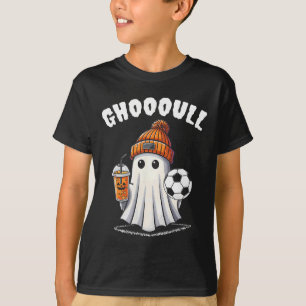 Camiseta Ghoooal Futebol Fantasma Dia das Bruxas Futebol En