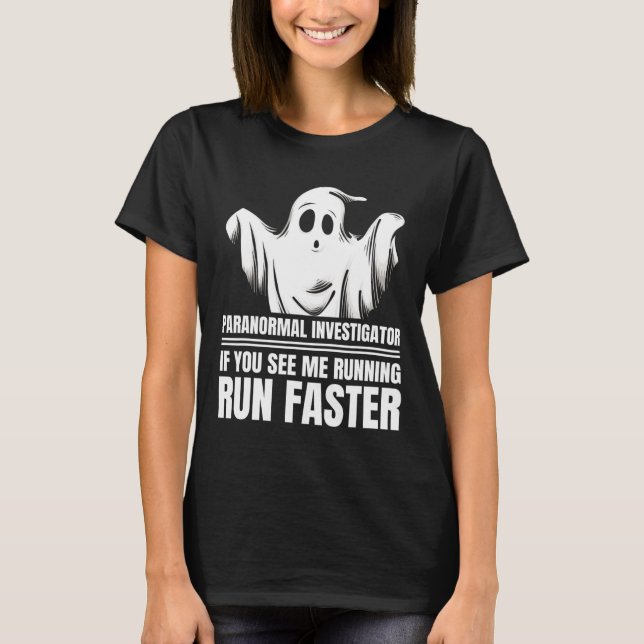 Camiseta Ghost Adventures Hunter Hunter Investi Paranormal (Frente)