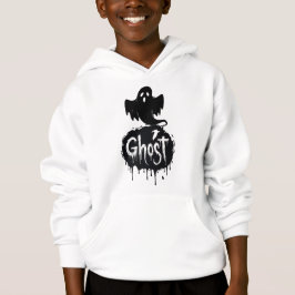 Camiseta Ghost – Arte de texto sombrio de terror que pinga