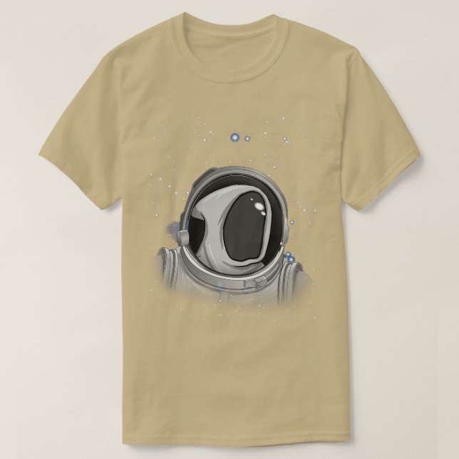 Camiseta Ghost Astronaut Space Halloween Astronaut Ghost  (Frente do Design)