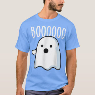 Camiseta Ghost Boo Ghost Bonito Diminui Dia de as Bruxas en