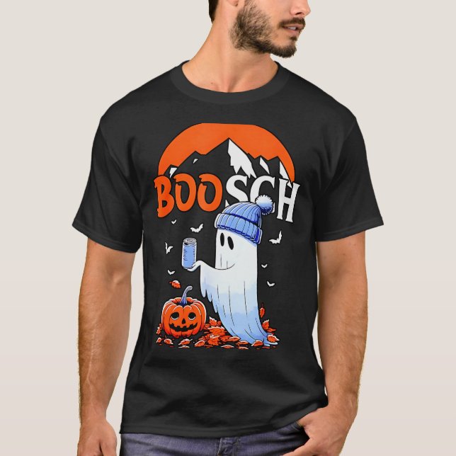 Camiseta Ghost Boosch Beer Halloween  (Frente)