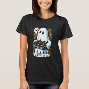 Camiseta Ghost Brownie Halloween Baeking Bread