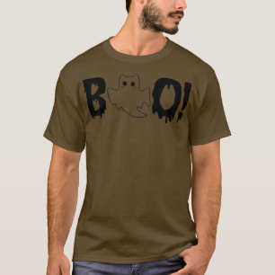 Camiseta Ghost Cat Boo Festa de Halloween