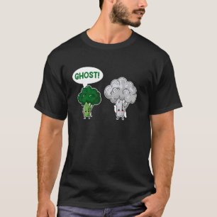 Camiseta Ghost Comida Orgânica Herbívoro Base Vegetal Veggi