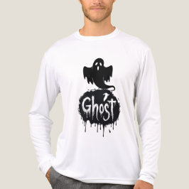 Camiseta Ghost – Dark Horror Dripping Text Art