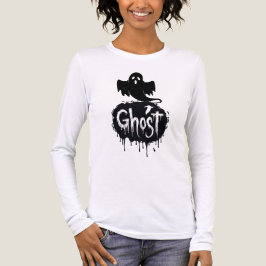 Camiseta Ghost – Dark Horror Dripping Text Art