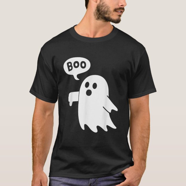 Camiseta Ghost de Desaprovação do Boo Ghost de Ghost (Frente)