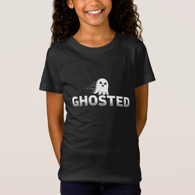 Camiseta Ghost de desenho animado (Frente)
